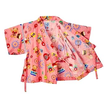 美品 ミキハウス くま お祭り柄 甚平 120cm 美品 ミキハウス くま お祭り柄 甚平 120cm